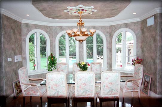 lluxury house plan dining room
