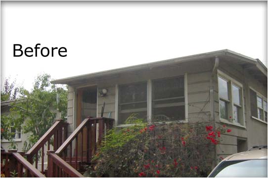 Altadena homwe remodel - before