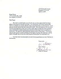 Home Repair Testimonial