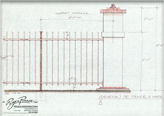 gate study, pillar design #1