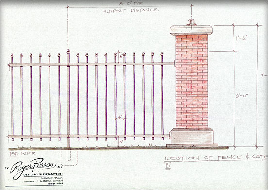 gate study, pillar design #2