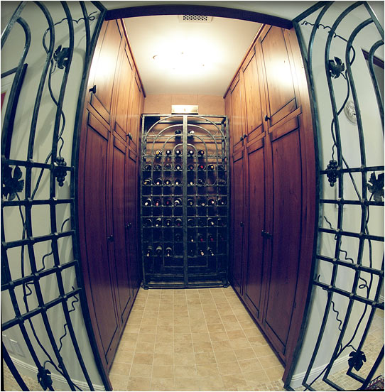 pantry and wine storage