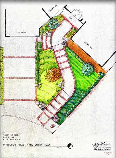 colored design plan