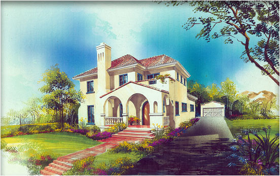 architectural rendering