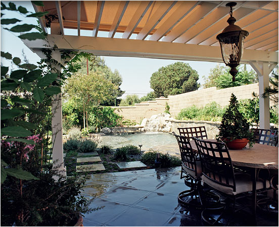 patio area