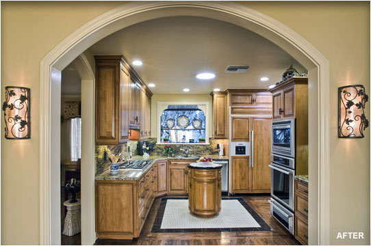 arched opening