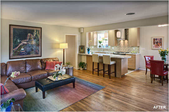 remodeled kitchen