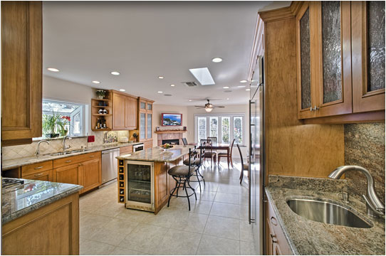 remodeled kitchen